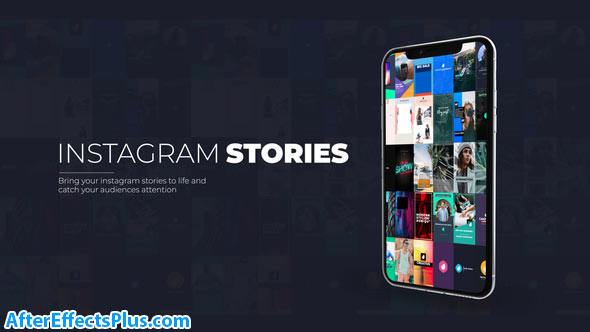 پروژه افتر افکت استوری اینستاگرام - Instagram Stories