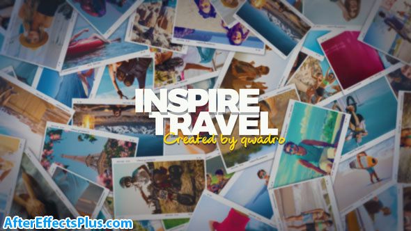 پروژه افتر افکت اسلایدشو مسافرتی چند منظوره - Inspiring Travel Photo Slideshow