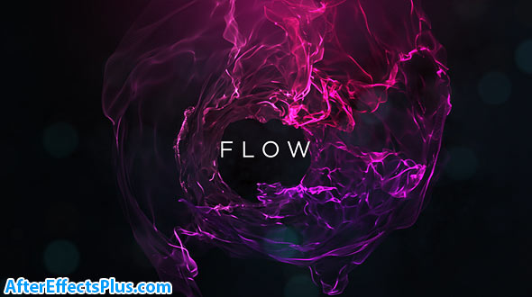 دانلود پروژه افتر افکت تیزر نمایش متن با جریان رنگ - Flow Titles