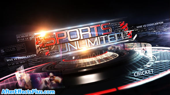 پروژه افتر افکت پکیج ابزار و اینترو ورزشی نامحدود - Sports Unlimited Broadcast Pack