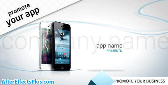 پروژه افتر افکت تبلیغ اپلیکیشن موبایل - Promotion App