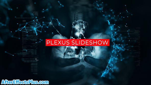 پروژه افتر افکت اسلایدشو تکنولوژی با افکت پلکسوس - Technology Plexus Slideshow