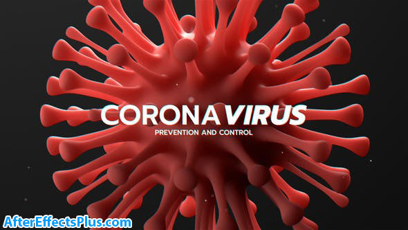 پروژه افتر افکت اینترو کرونا ویروس - Corona Virus Titles