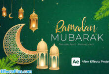 پروژه افتر افکت اینترو تبریک ماه رمضان - Ramadan Intro