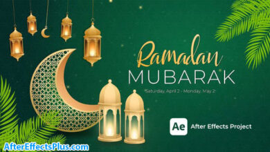 پروژه افتر افکت اینترو تبریک ماه رمضان - Ramadan Intro